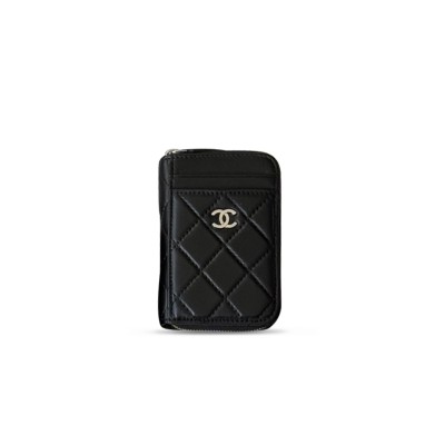 CHANEL SHORT ZIPPER WALLET AP1650 (11*7.5*2cm)